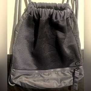 Lululemon Drawstring bag- Dark Grey